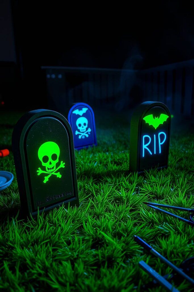 Glow-in-the-Dark Tombstones