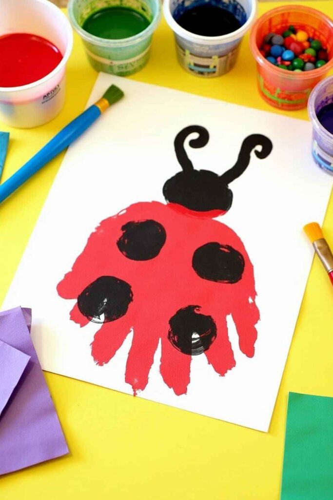 Handprint Ladybug