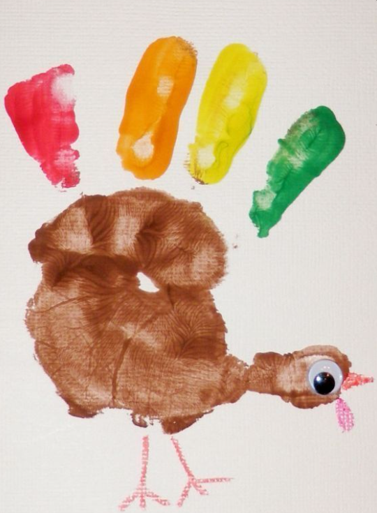 Handprint Turkeys