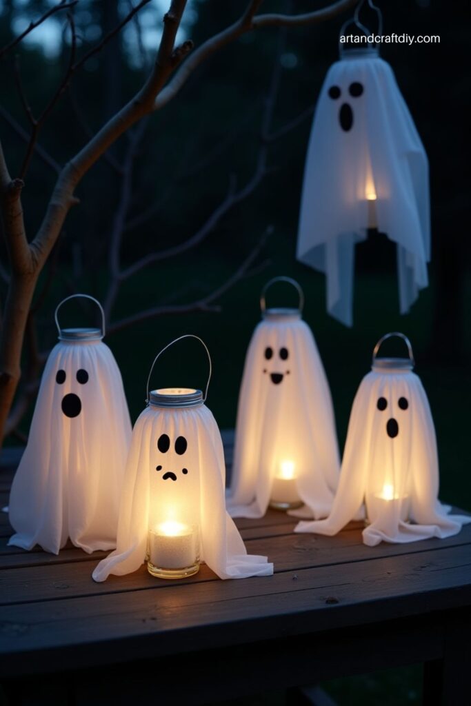 Hanging Ghost Lanterns