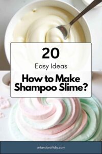 Easy Ideas How to Make Shampoo Slime - DIY Art and Crafts Ideas