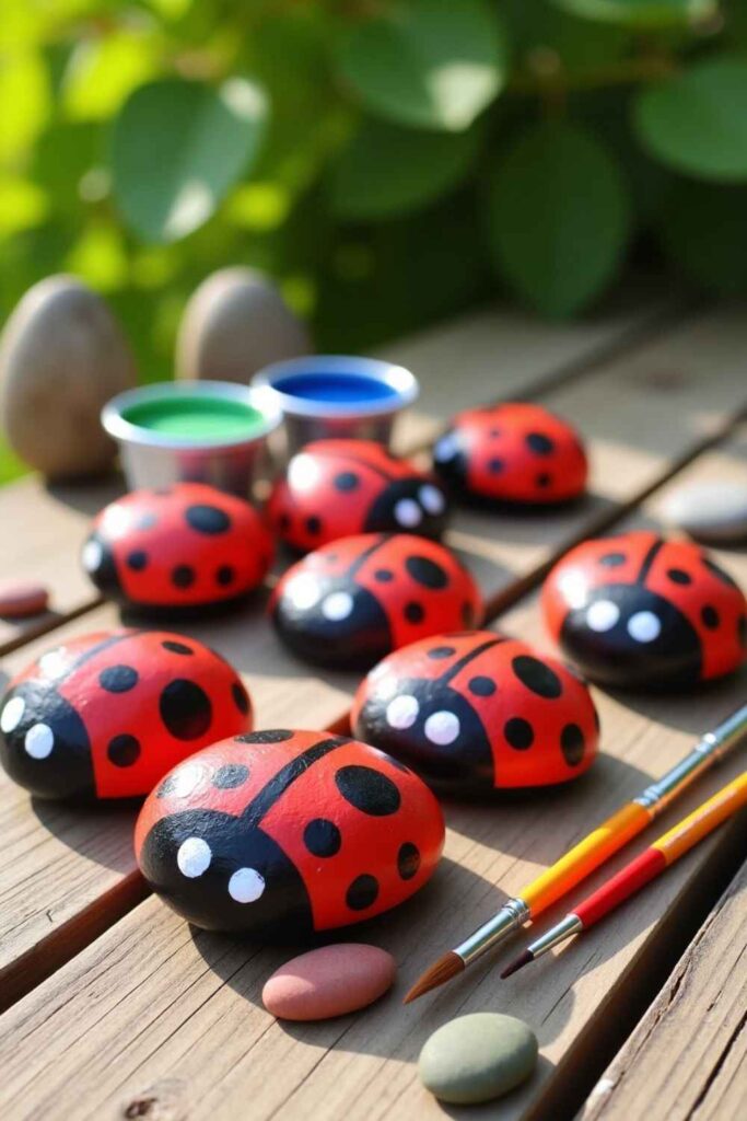 Ladybug Rocks