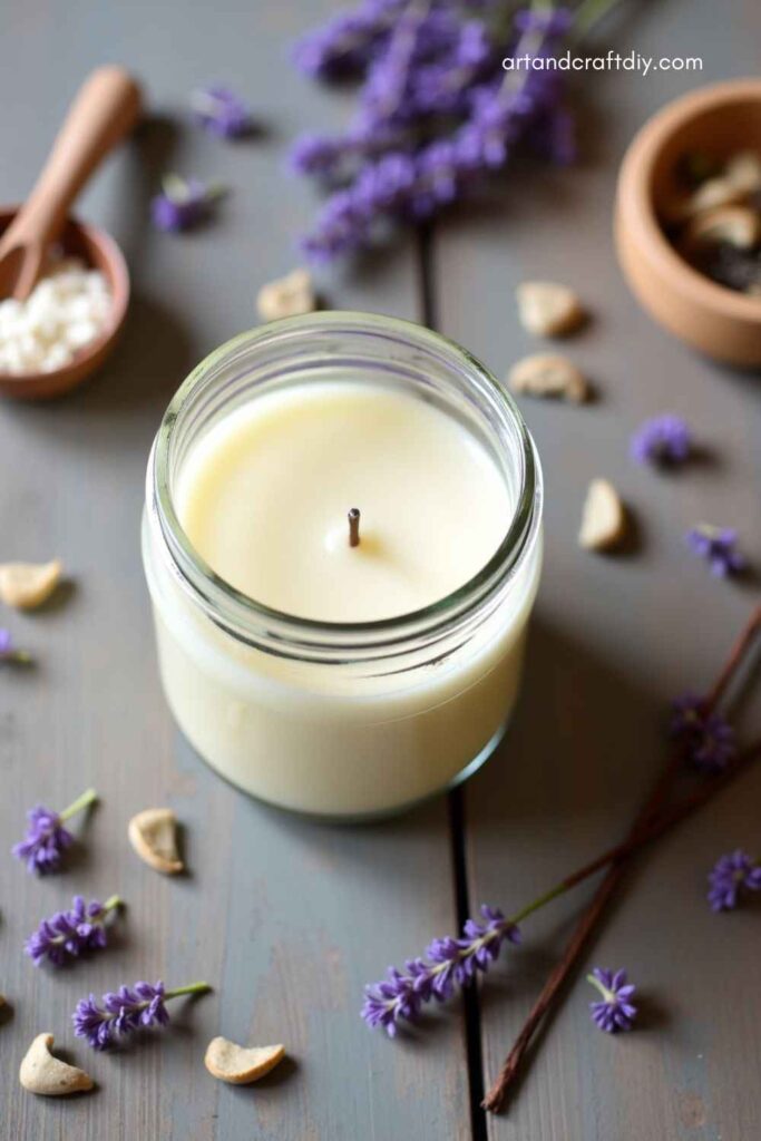 Lavender Vanilla Calm Candle
