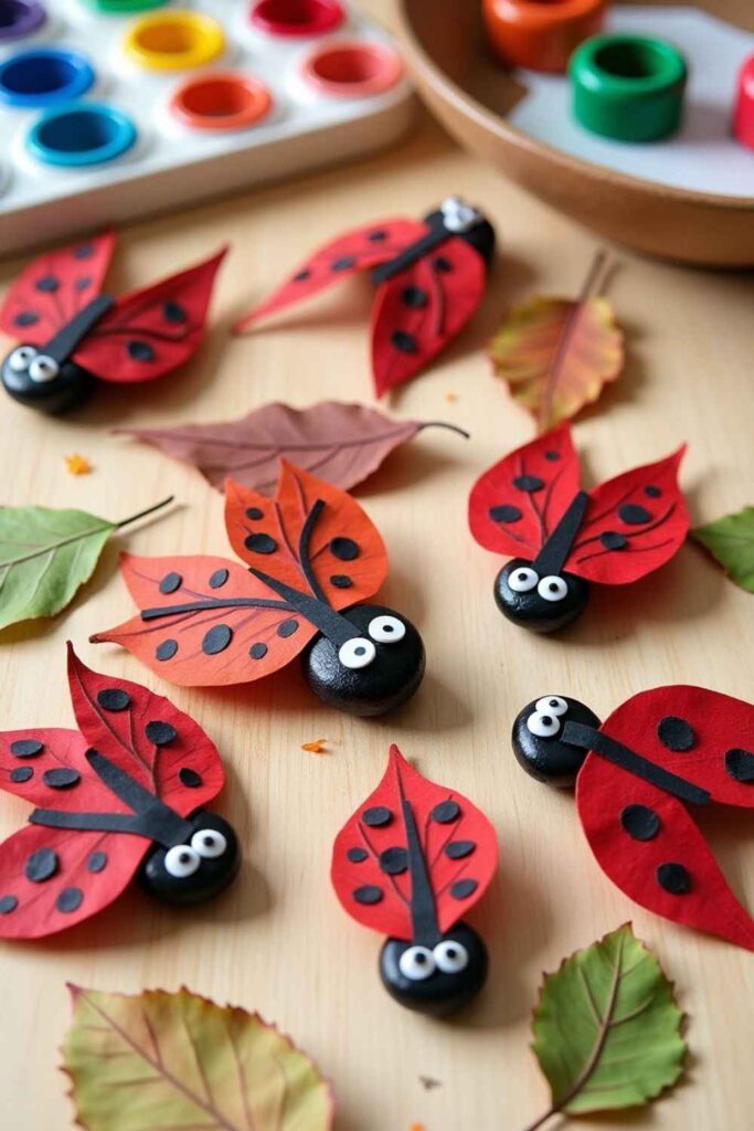 Leaf Ladybugs