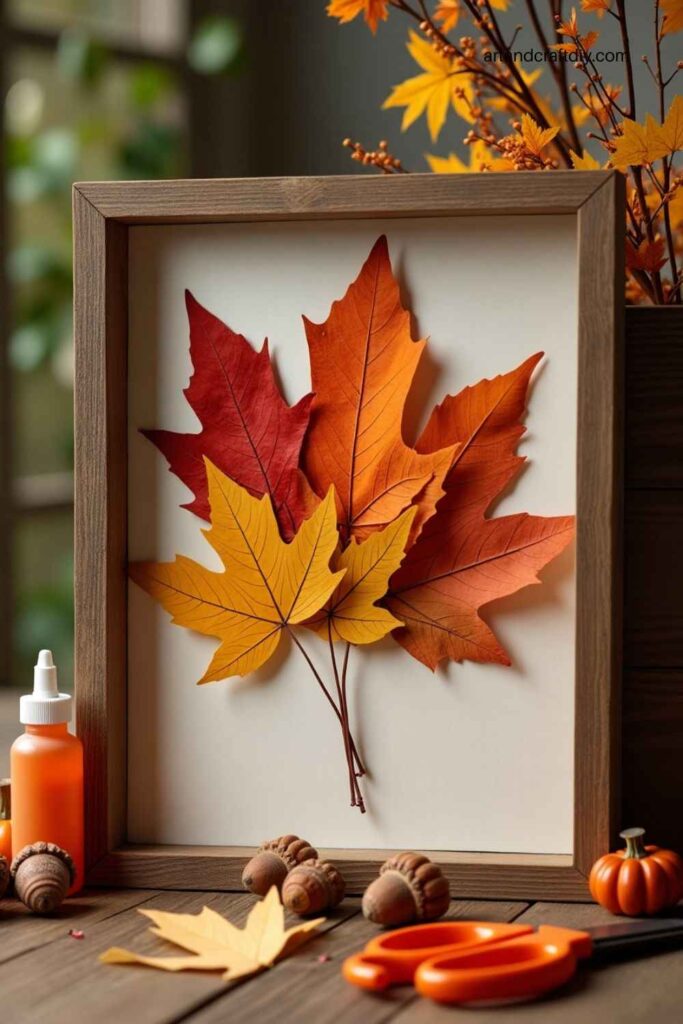 Leaf Pressing and Framing