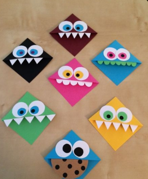 Monster Bookmarks