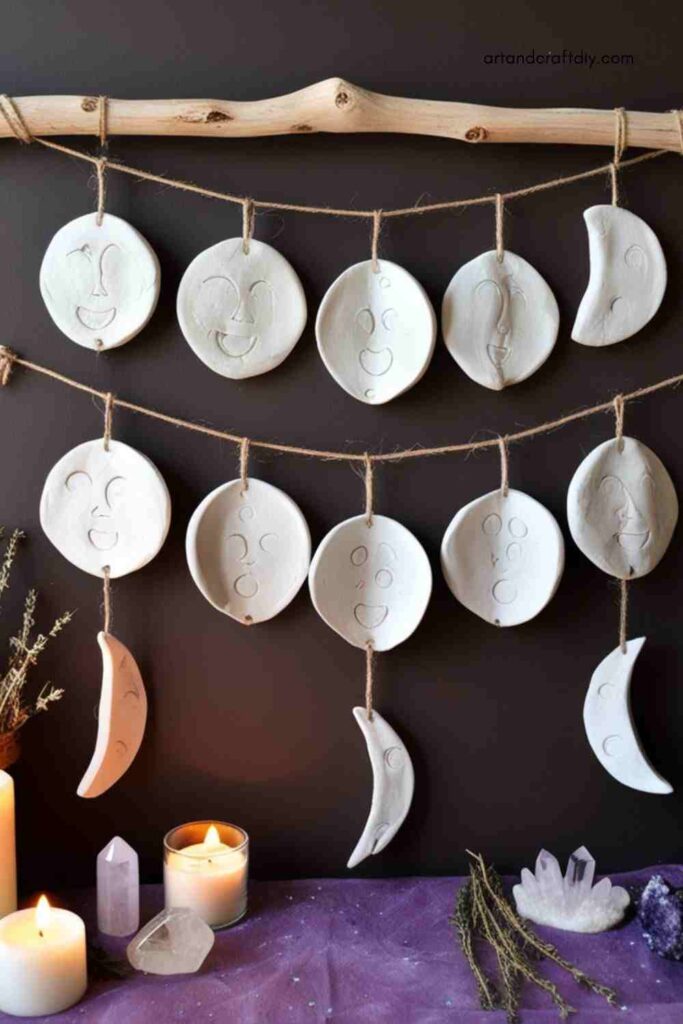 Moon Phase Wall Hangings