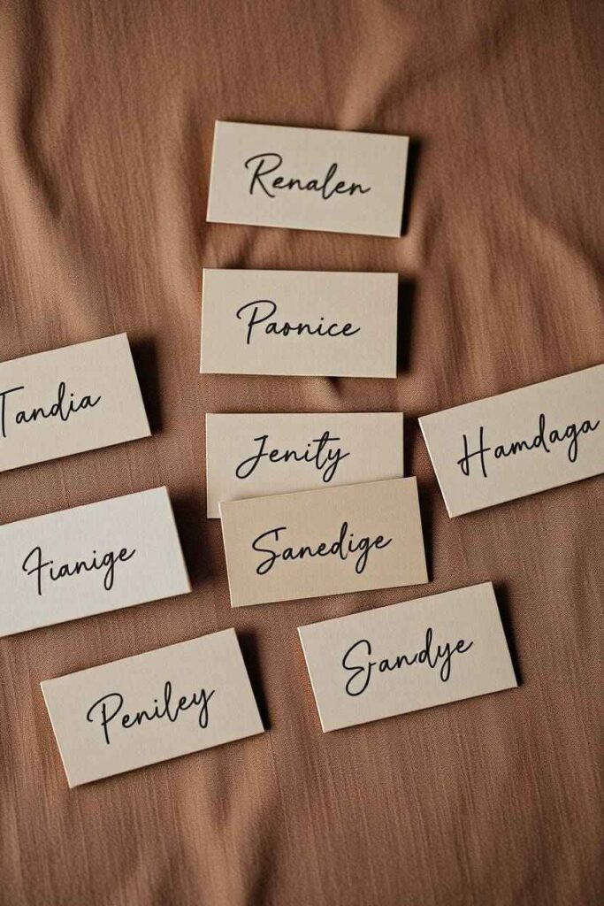 Personalized Name Tags