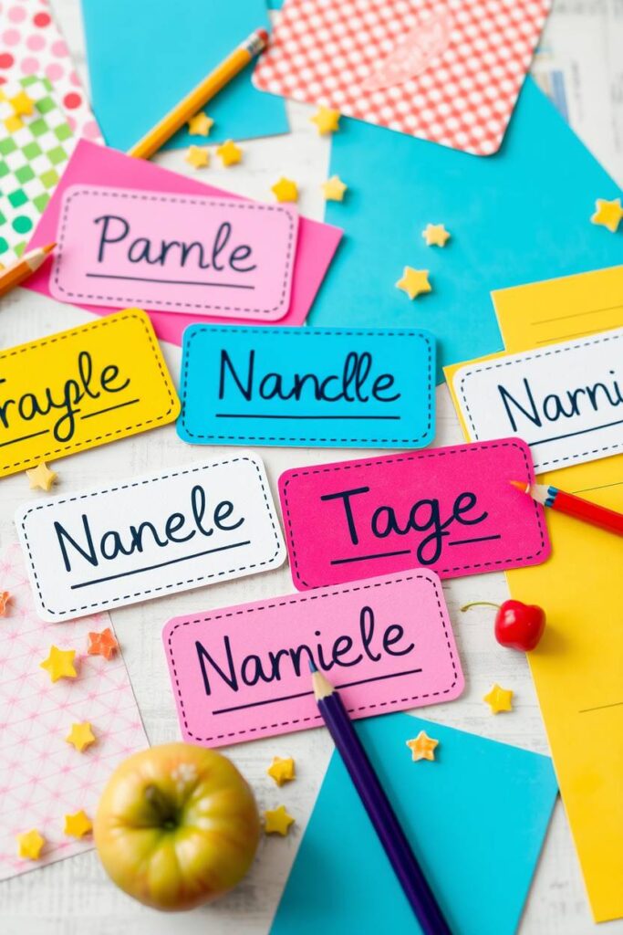Personalized Name Tags