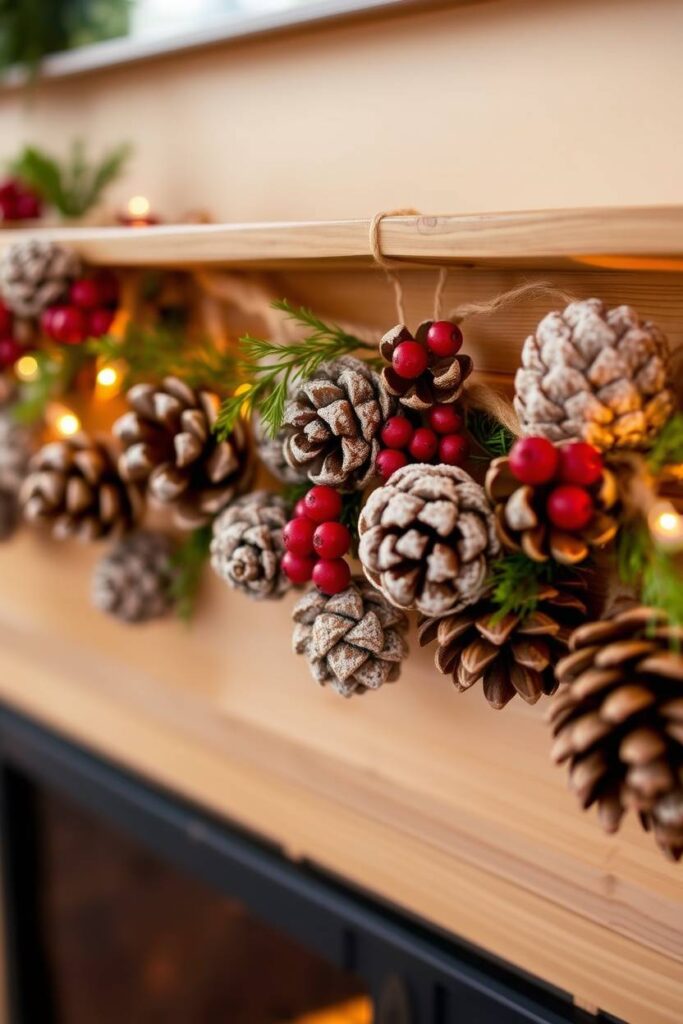 Pinecone Garland