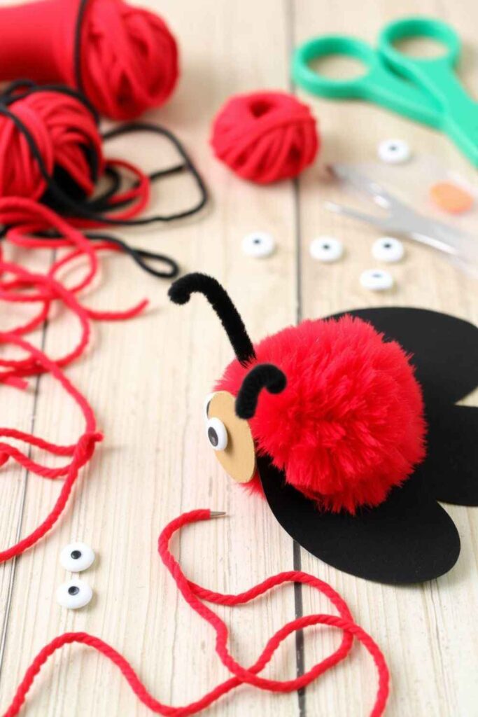 Pom-Pom Ladybug