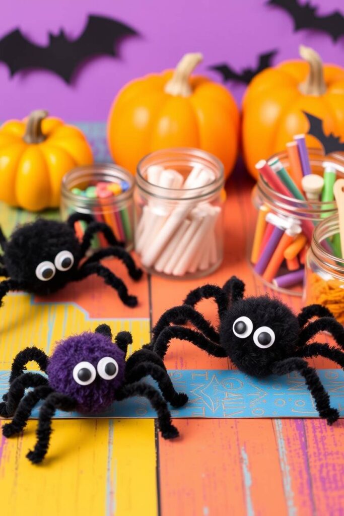 Pom-Pom Spiders