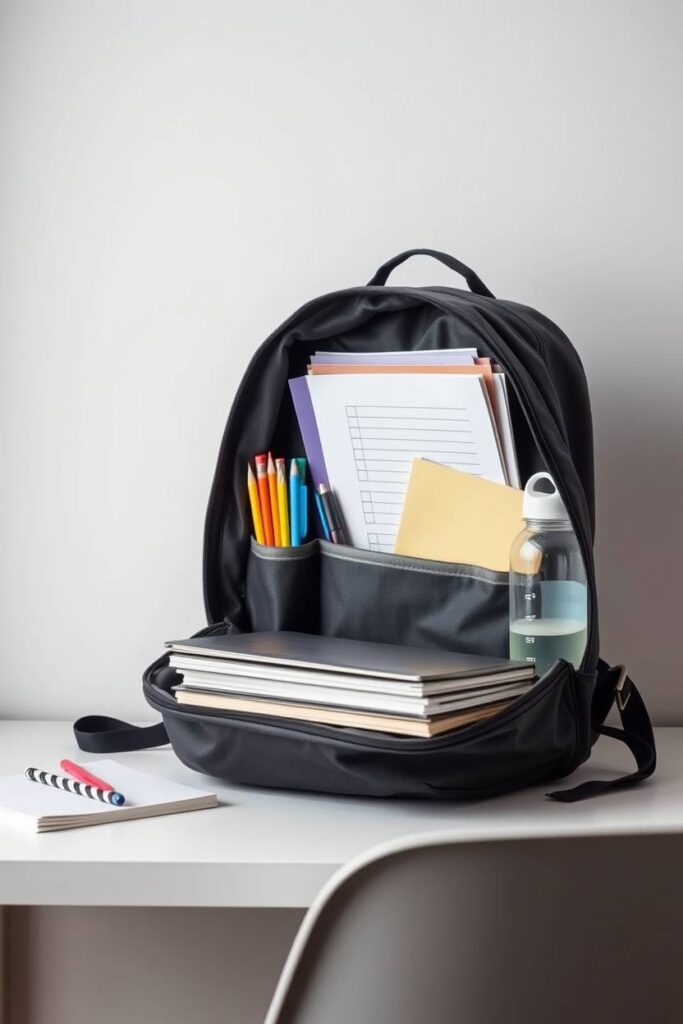 Prepare Your Backpack the Night Before