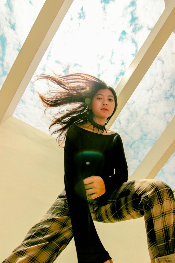 Printed Pants with Solid Tops