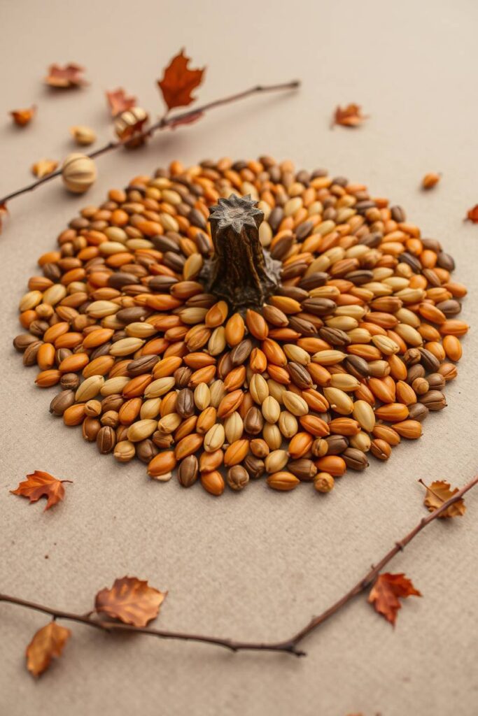 Pumpkin Seed Mosaics