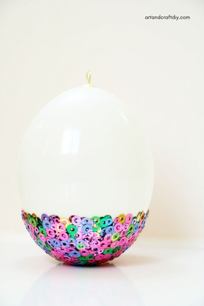 Sequin Balloon Bowl