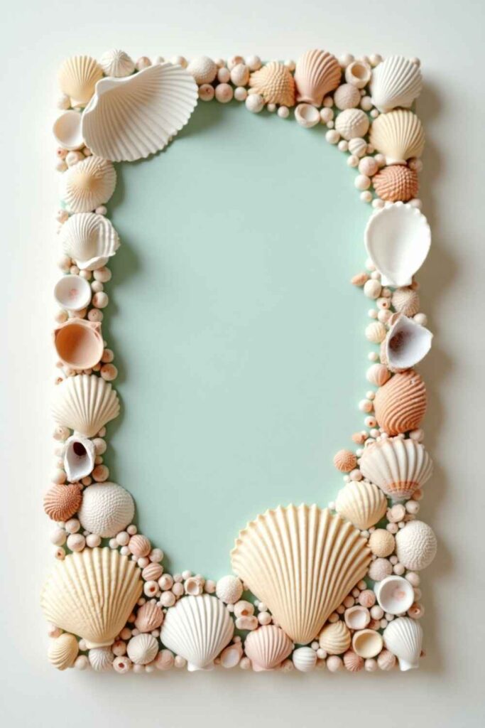 Shell Collage Art