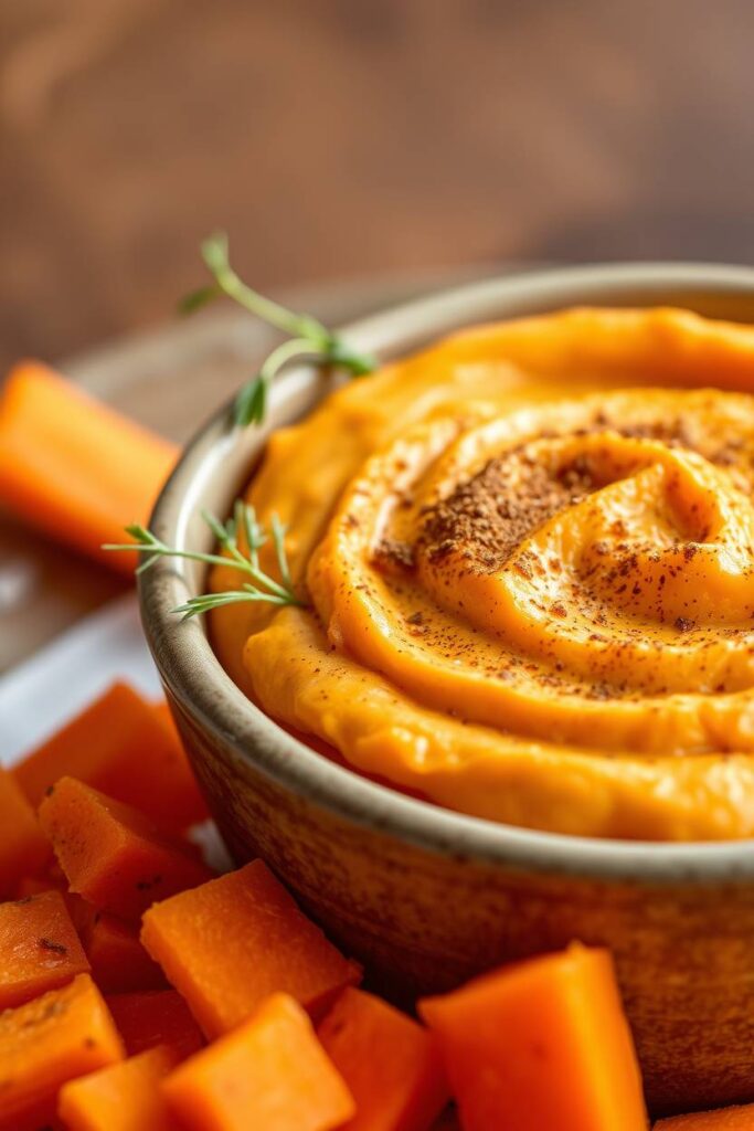 Sweet Potato and Cinnamon Dip