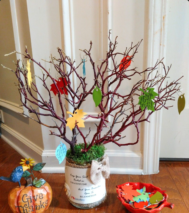 Thankful Tree Display