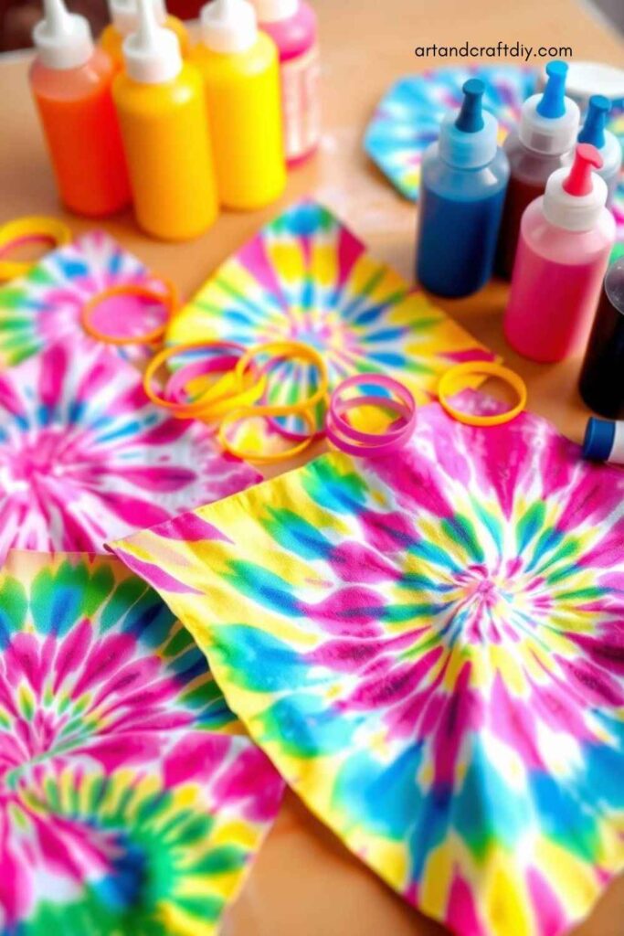 Tie-Dye Bandanas