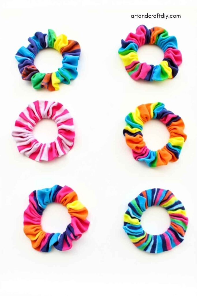 Tie-Dye Hair Ties