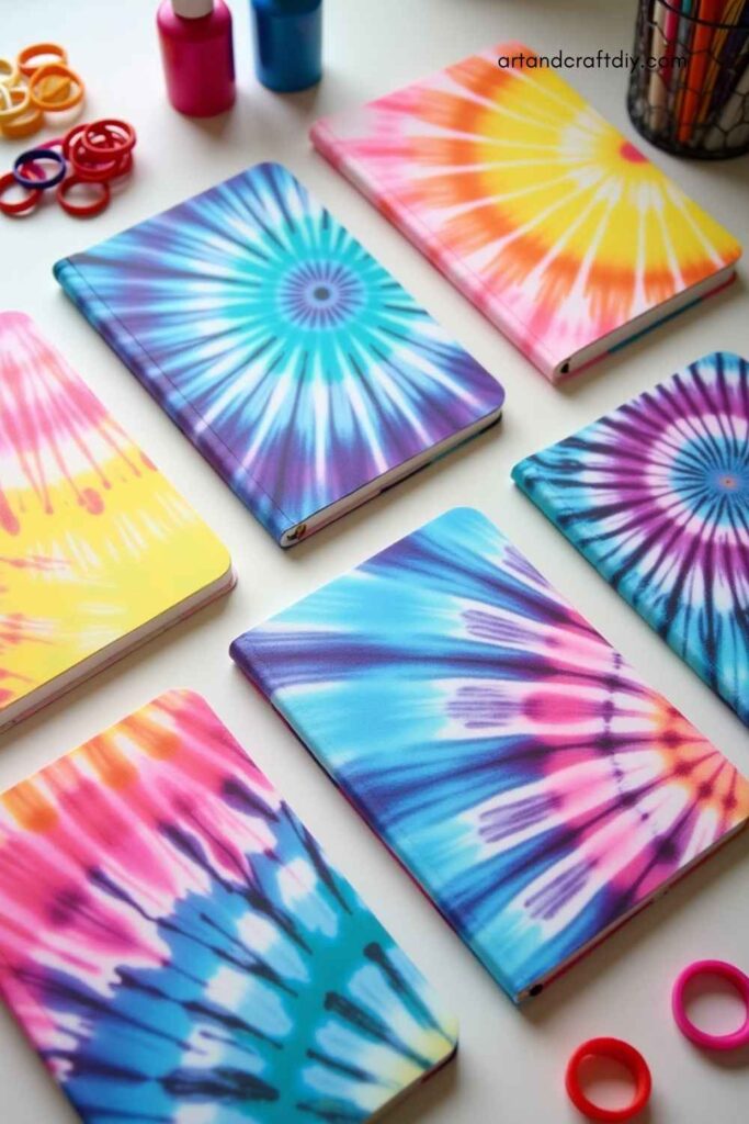 Tie-Dye Journals