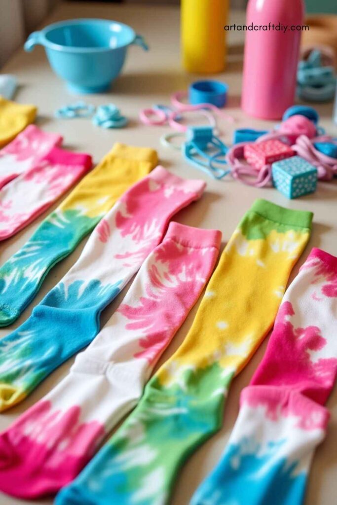 Tie-Dye Socks