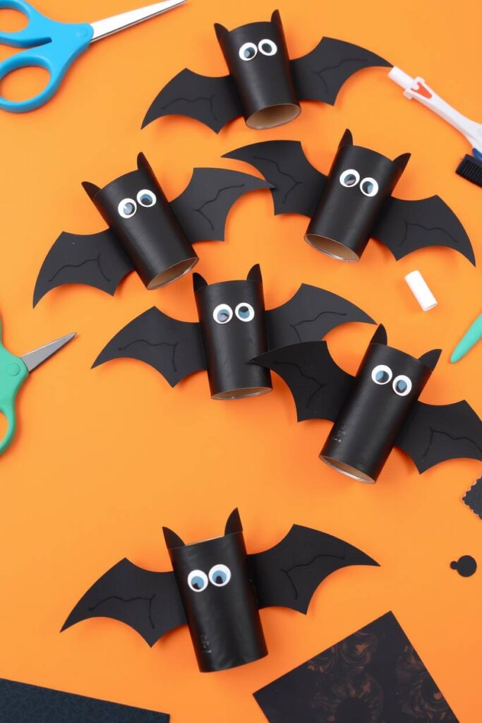 Toilet Paper Roll Bats