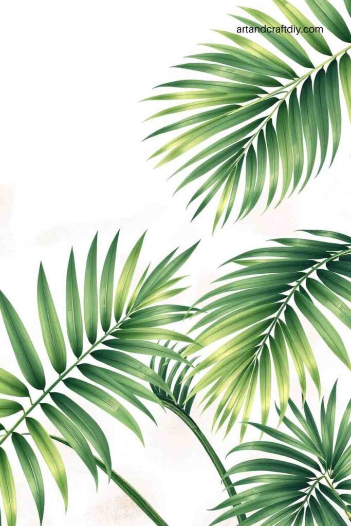 Tropical Palm Leaf Prints