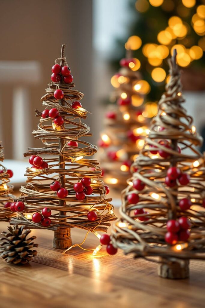 Twig Christmas Trees