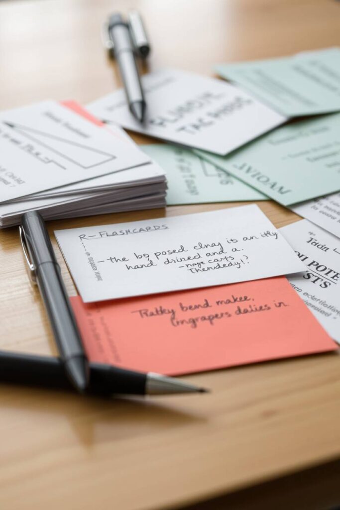 Use Flashcards for Memorization