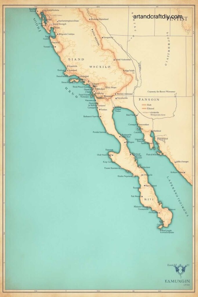 Vintage Coastal Maps