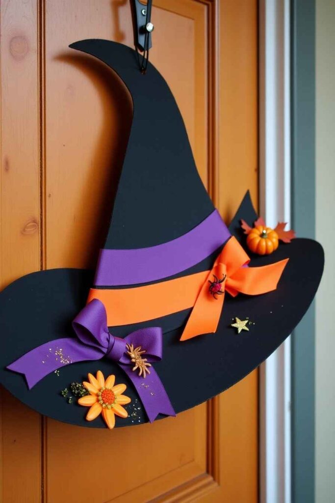 Witch Hat Door Hanger