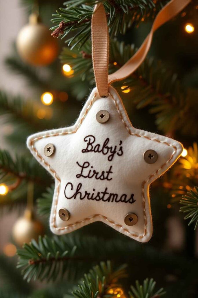 Baby’s First Ornament