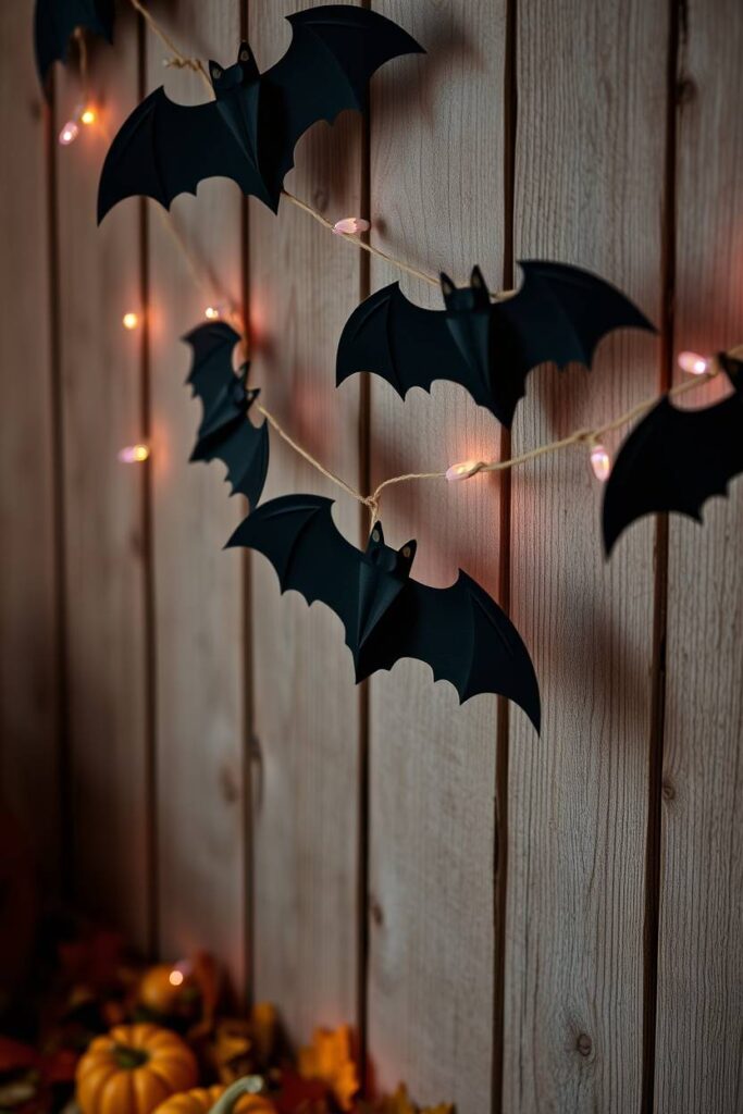 Bat Garland Decoration