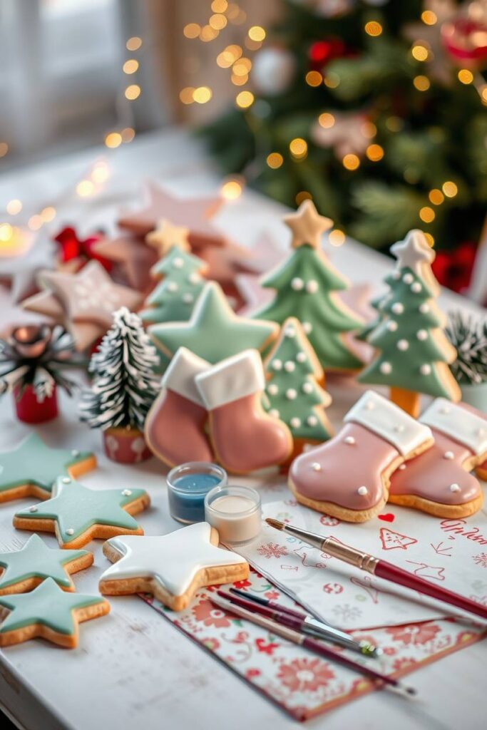 Christmas Cookie Painting