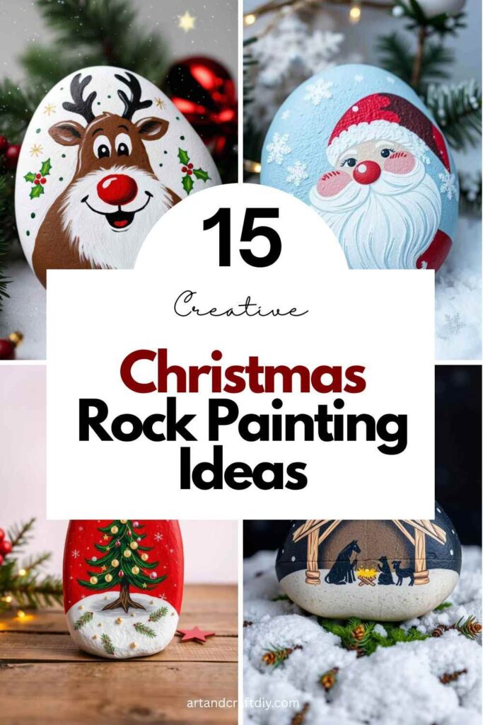 Christmas Rock Painting Ideas