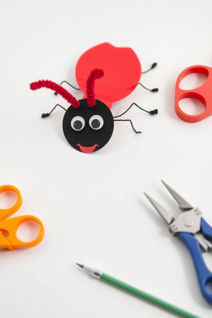 Construction Paper Ant Craft
