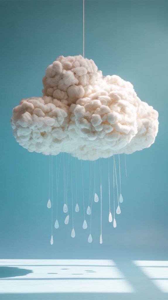 Cotton Ball Rain Cloud