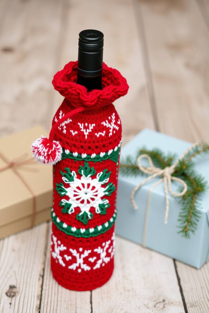 Crochet Wine Bottle Covers