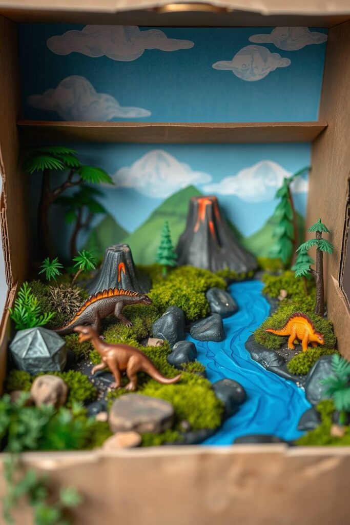 Dinosaur Habitat Diorama