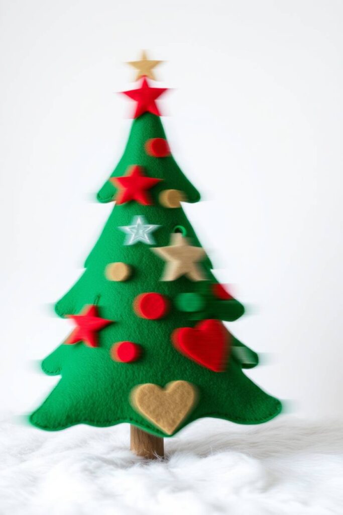 Felt Christmas Tree Decor