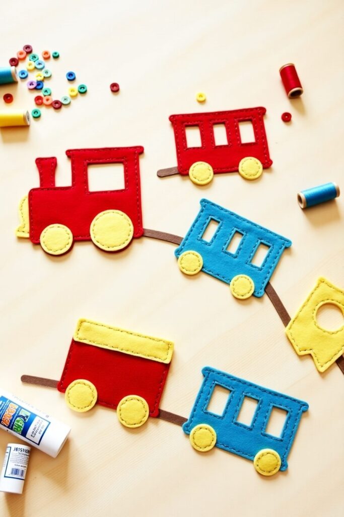 Felt Train Craft