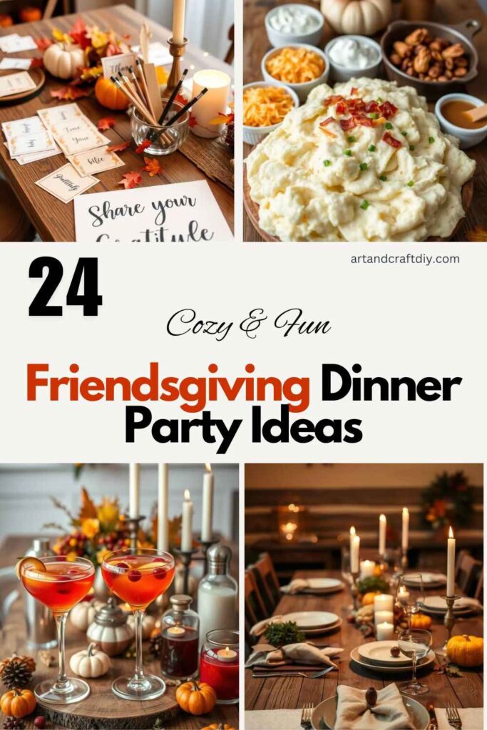 Friendsgiving Dinner Party Ideas