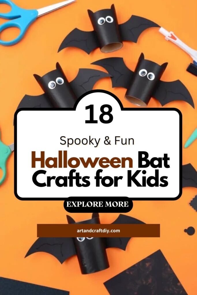 Halloween Bat Crafts for Kids