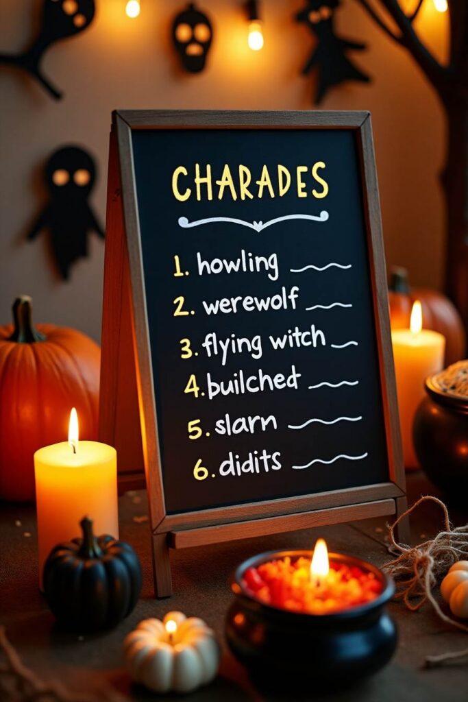 Halloween Charades