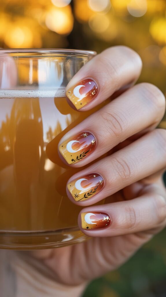 Harvest Moon Nails