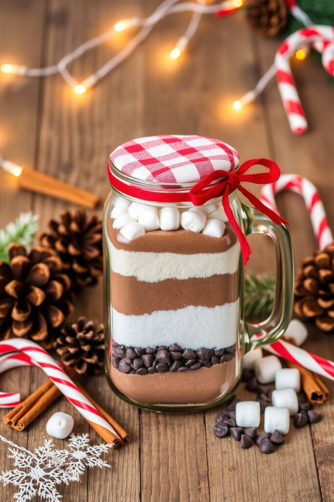Hot Cocoa Mix in a Jar