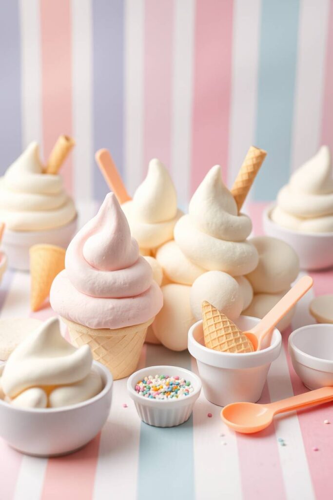Ice Cream Parlor Cloud Dough