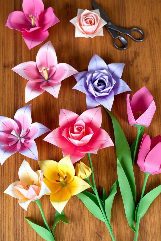 Origami Paper Flowers